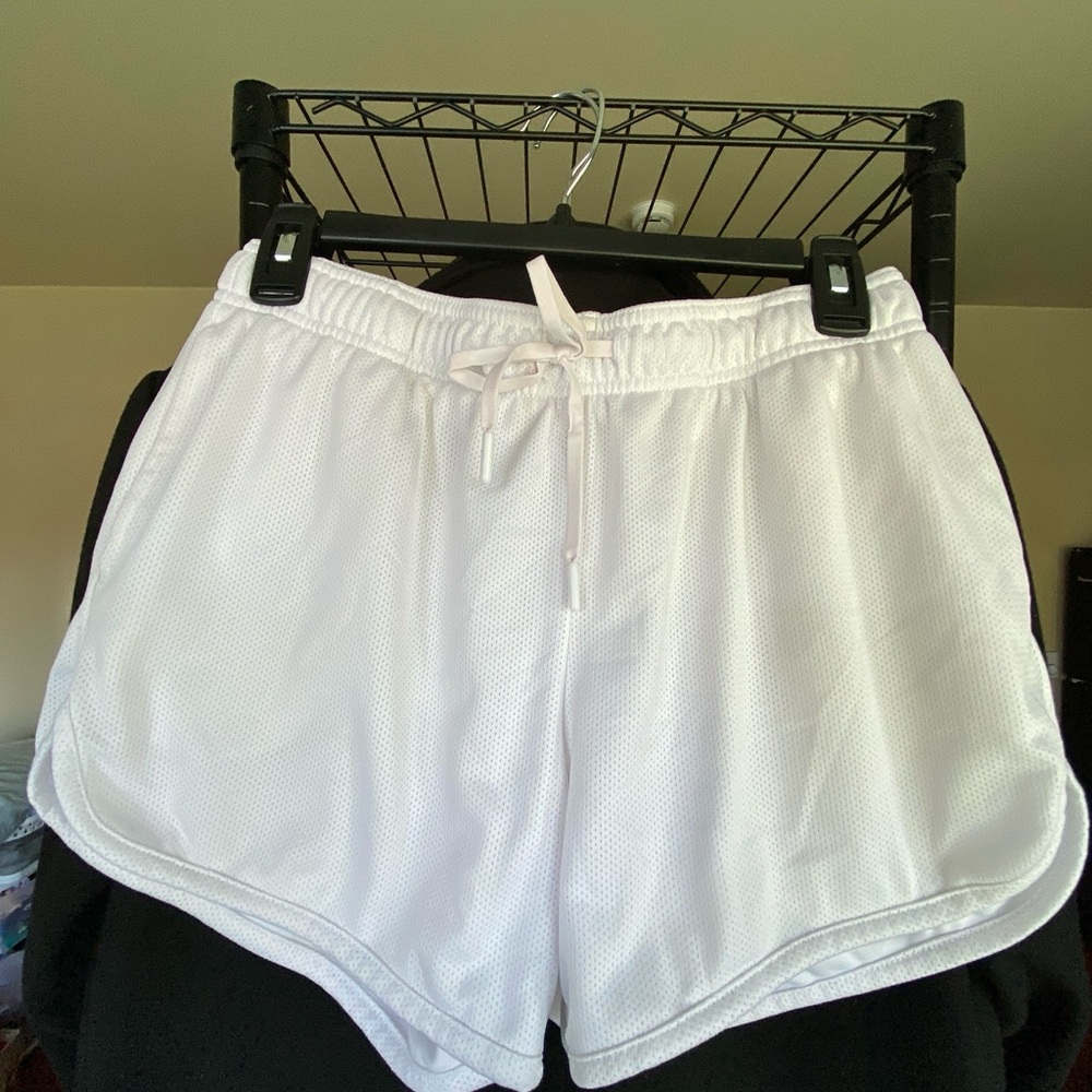 Athletic Works White Athletic Shorts